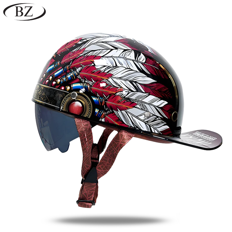 Casco Retro Premium Medio – Edición Signature - Meowbutter