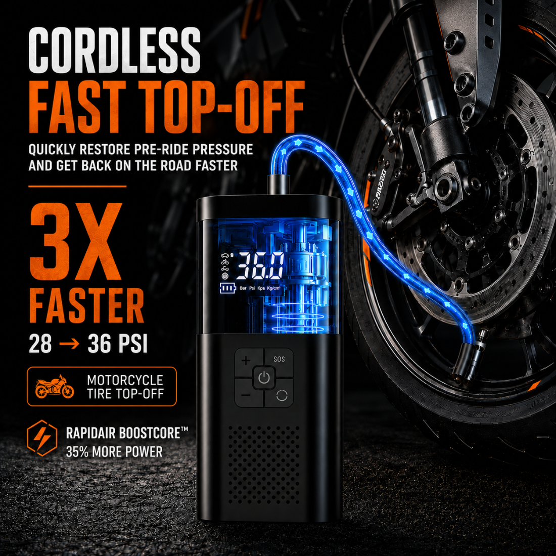RideReady Air Pump | meowbutter