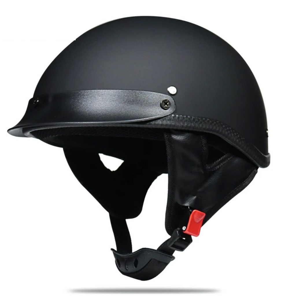 Low Profile Cruiser Halbhelm – DOT- und ECE-zertifiziert – Meowbutter