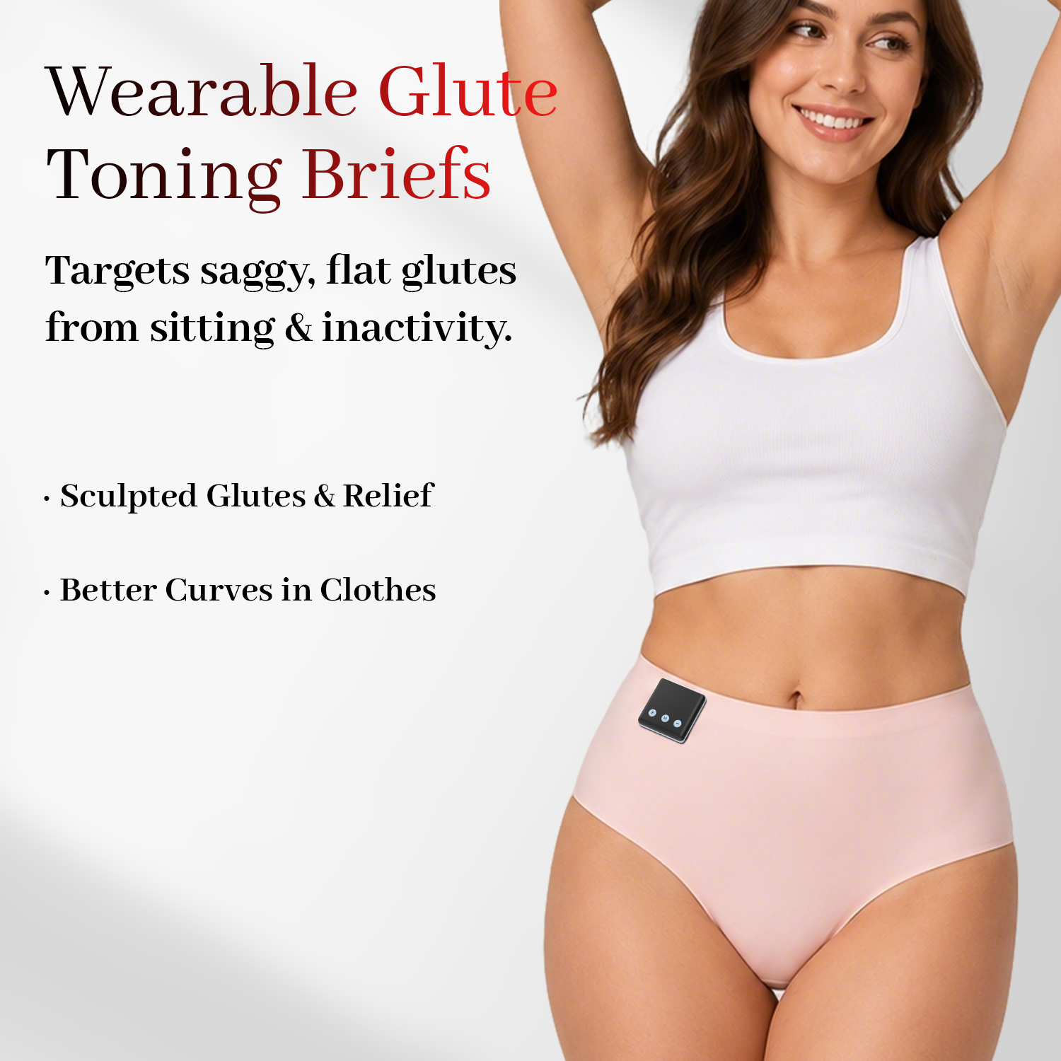 Wearable EMS Briefs for Glute Activation, Lower-Body Comfort and a Toned Feel