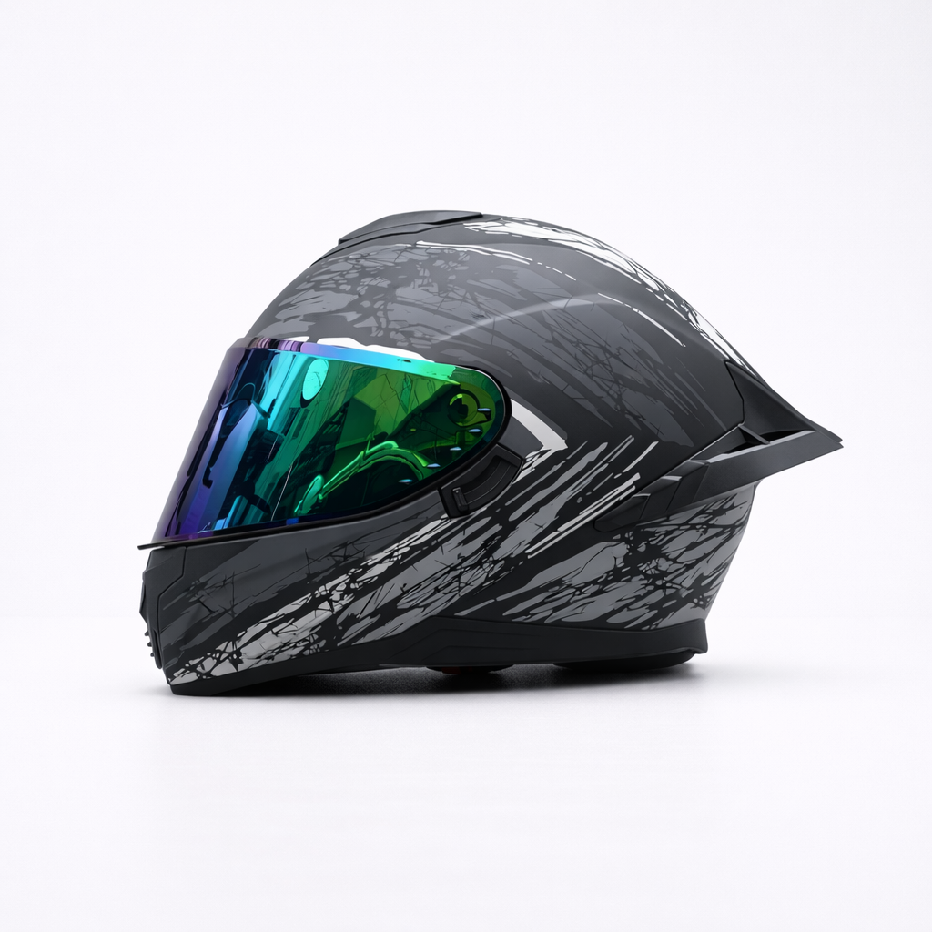 Casco integral LVS-703 Pro Big Tail - Meowbutter