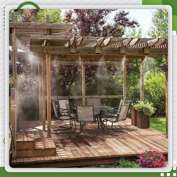 Sistema di irrigazione rinfrescante AquaCool — Irrigazione facile del giardino