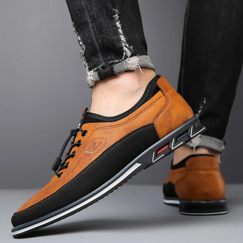 Scarpe Oxford ortopediche da uomo Elias — Supporto ammortizzato