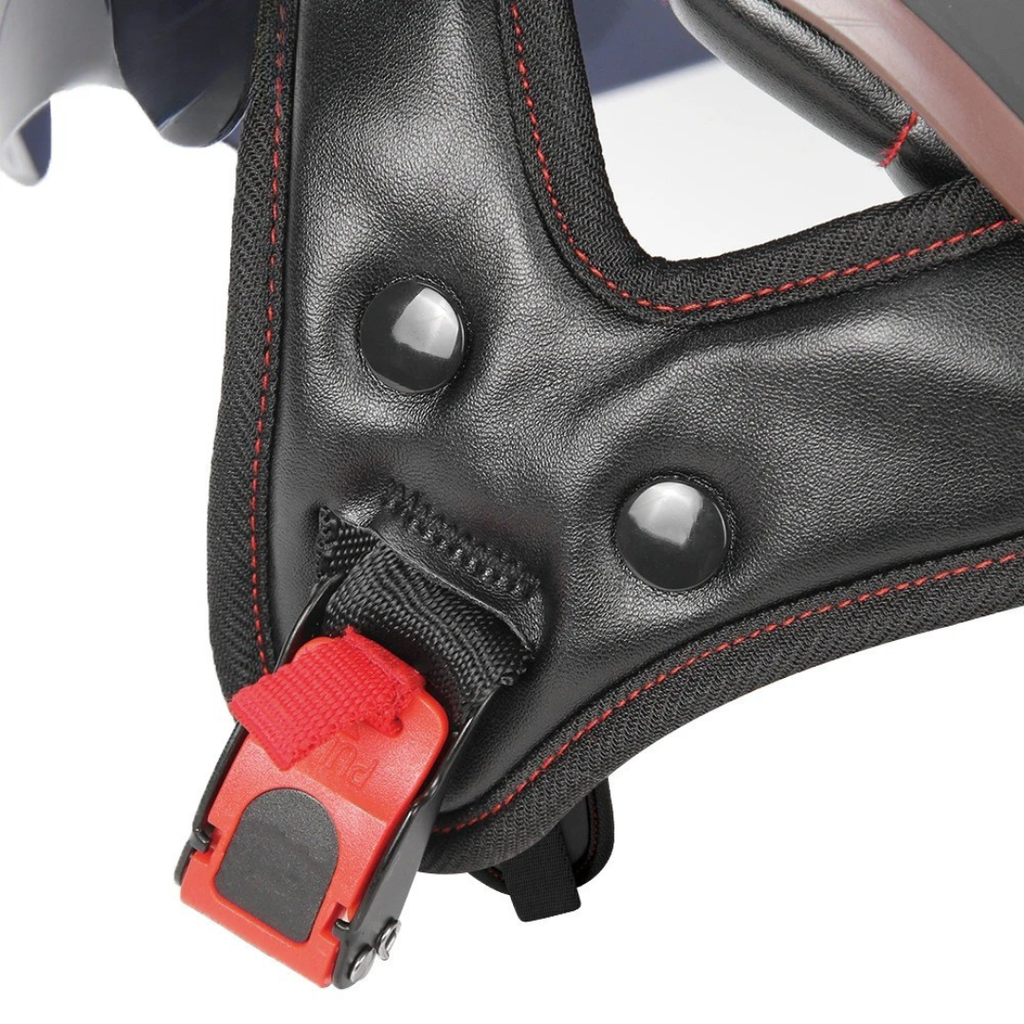 Casco de motociclista abierto estilo clásico – Certificado DOT - Meowbutter
