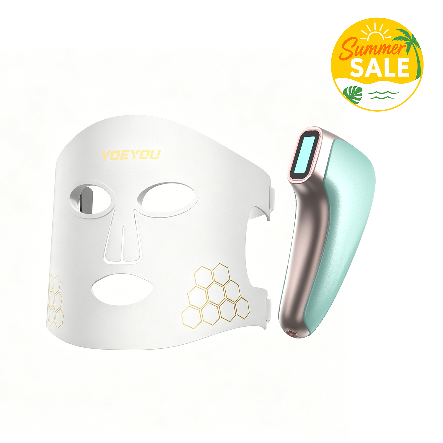 IPL Hair Removal Device for Hair Reduction and Lasting Smooth Skin