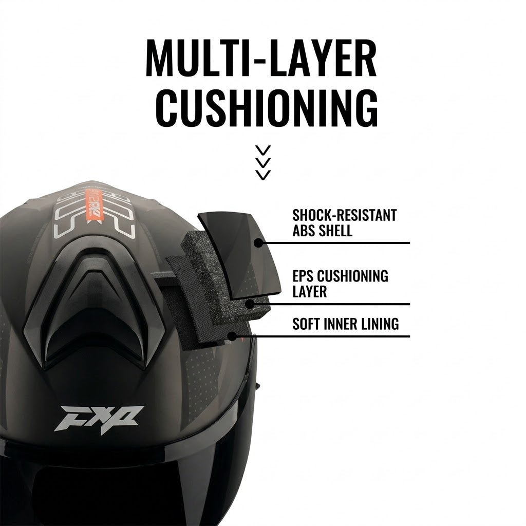 Casco Integral XXP Draken S - Aprobado DOT y ECE - Meowbutter
