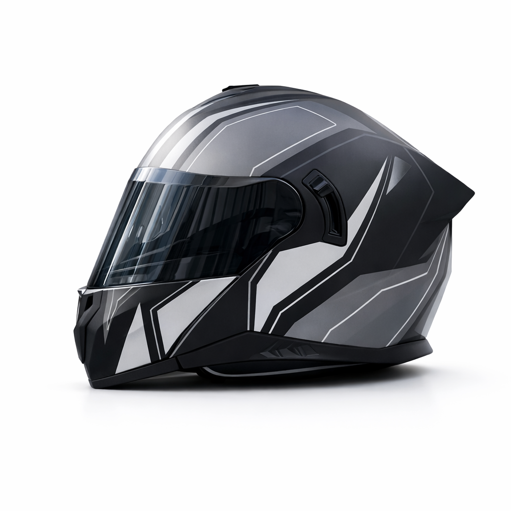 Casco Integral para Motocicleta ORZ-B16 – Certificado DOT y ECE - Meowbutter