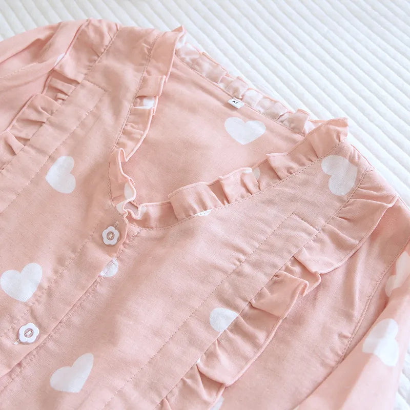 Heartline 100 Percent Cotton Pajama Set Collection