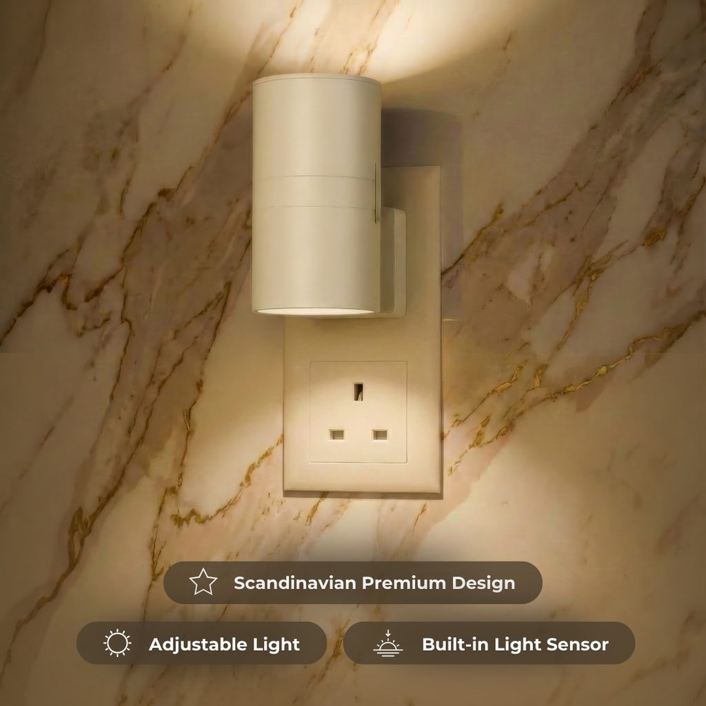 Luno Night Light With Soft Glow LED Ambience For Home Use