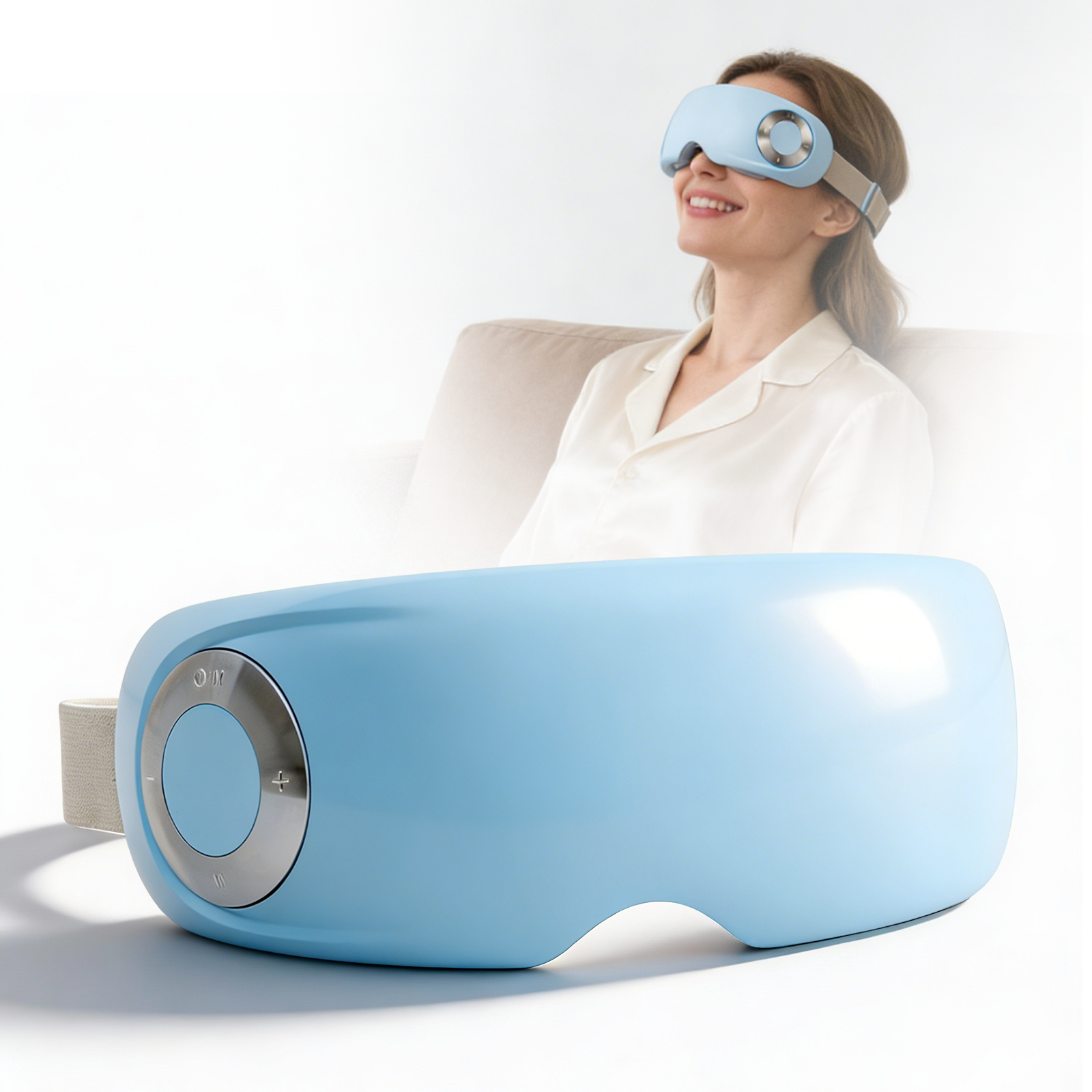 Hydrating Eye Massager for Screen Fatigue, Daily Tension, and Soothing Relief