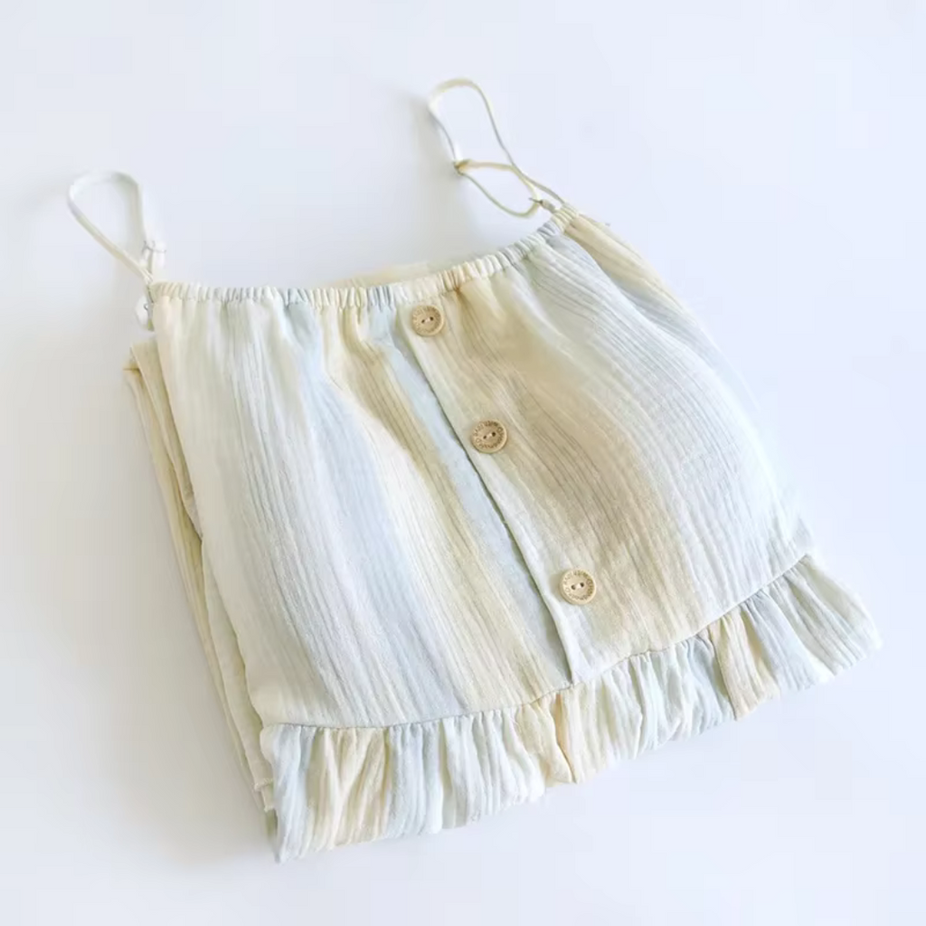 The Bloom Nightgown One Hundred Percent Muslin Cotton
