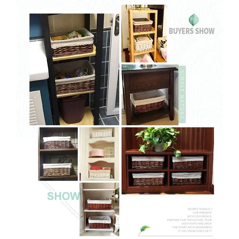 Handmade Storage Basket Organizer | meowbutter