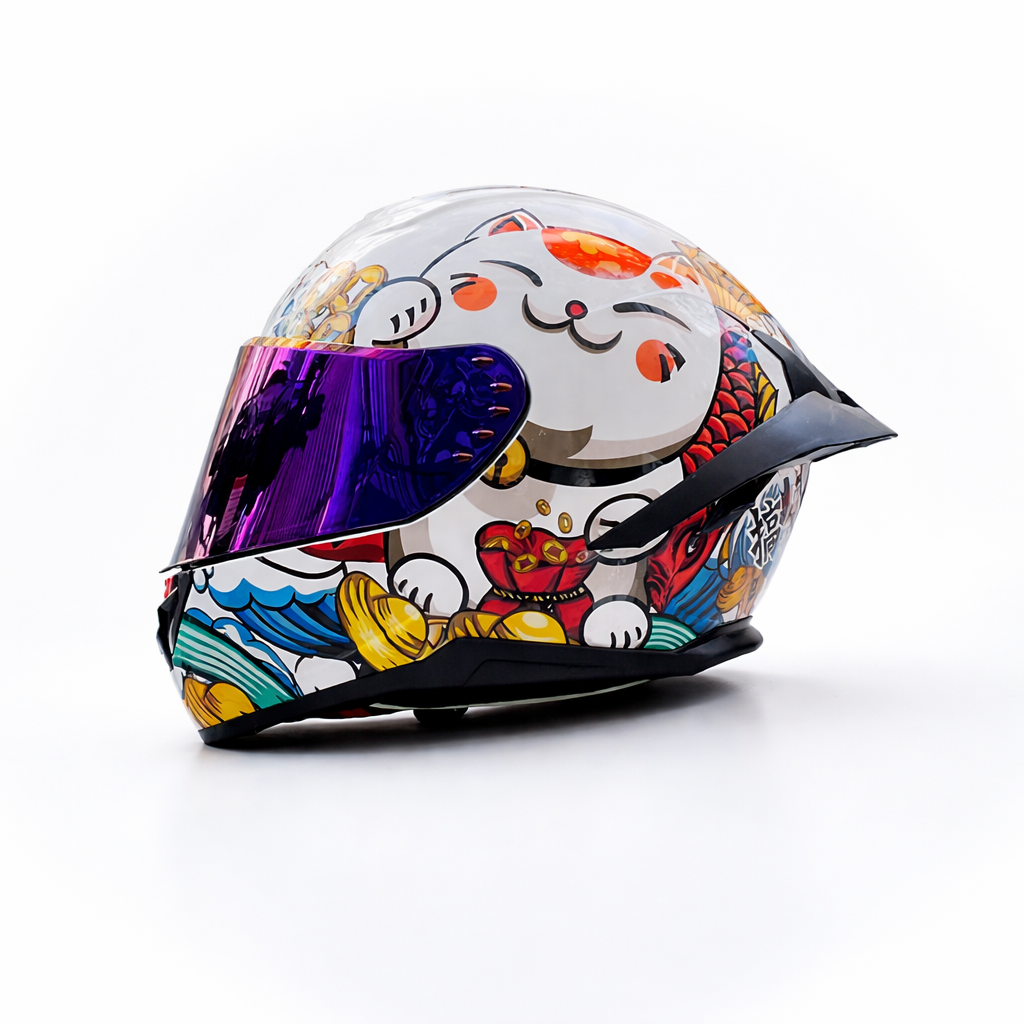 Casco Integral ORZ-966 X-Pro - Meowbutter