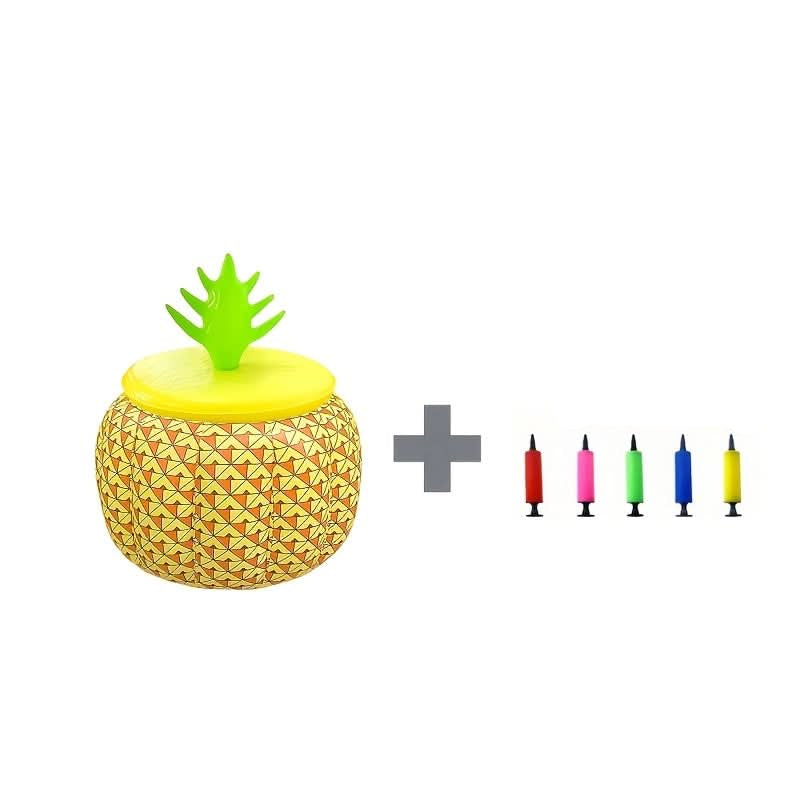 Gheață pentru băuturi în formă de ananas gonflabil pentru răcirea băuturilor în aer liber și petreceri de vară | meowbutter