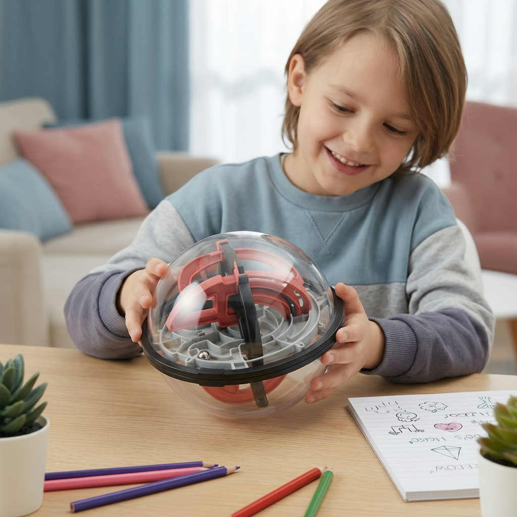 Gioco Puzzle Palla Labirinto 3D Rompicapo per Bambini e Adulti | Meowbutter