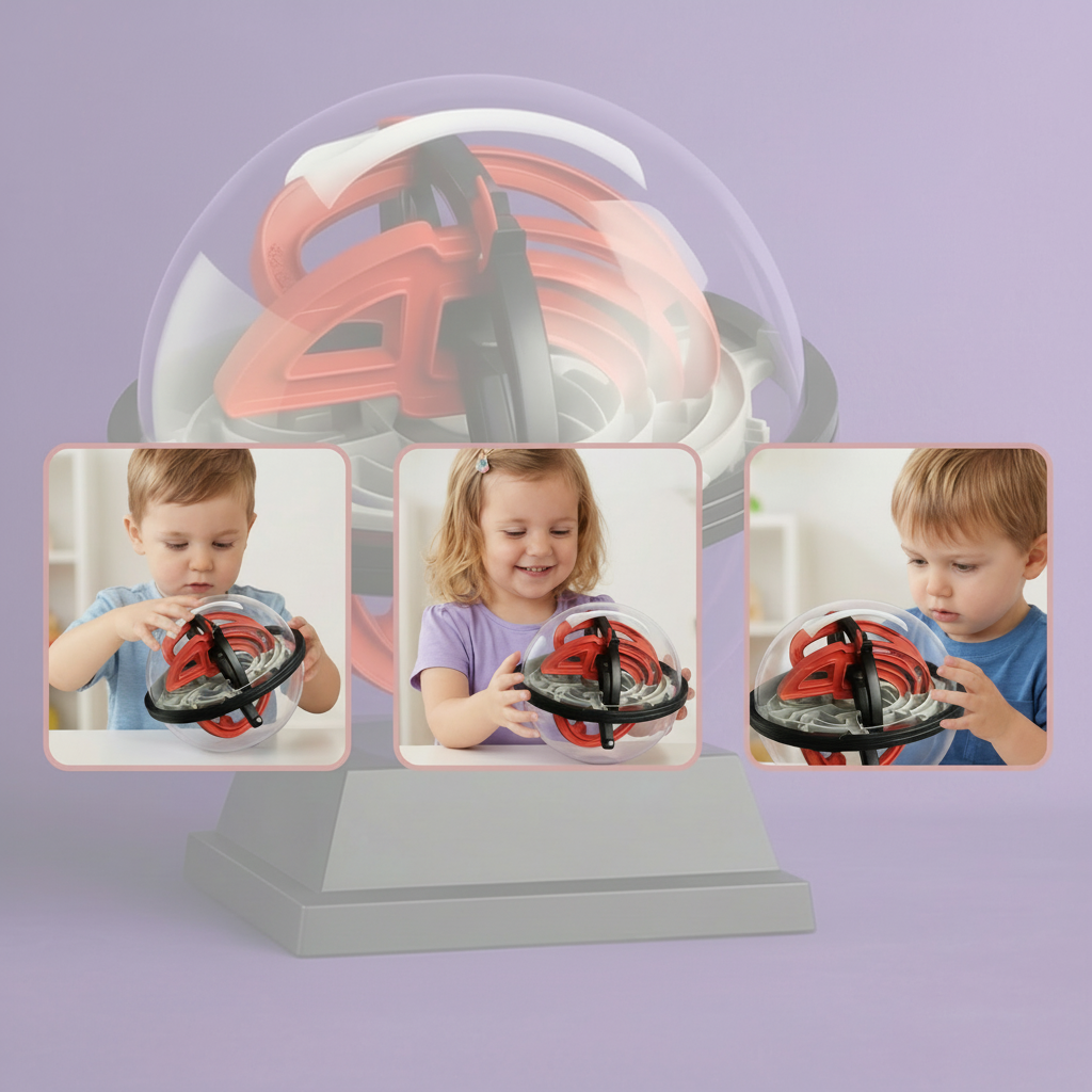 Gioco Puzzle Palla Labirinto 3D Rompicapo per Bambini e Adulti | Meowbutter