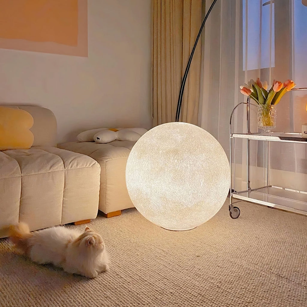 3D Moon Lamp Dimmable LED Bedside Night Light