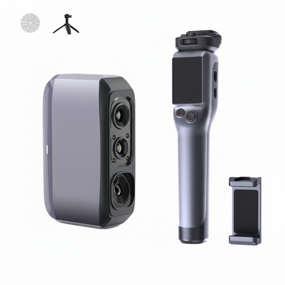 Compact Desktop 3D Scanner — High Accuracy Scanning with AI Visual Tracking
