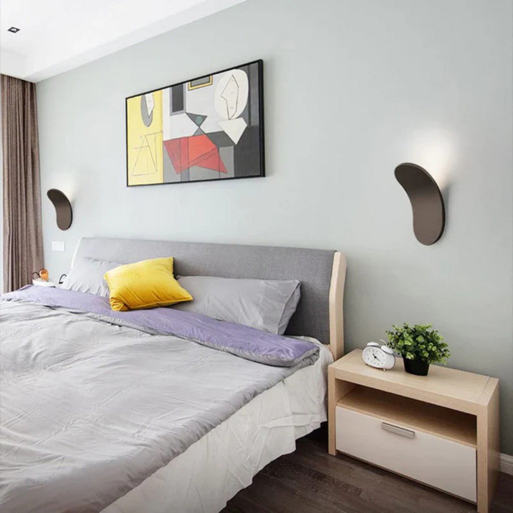 Moderní nordická nástěnná lampa — minimalistická integrovaná LED