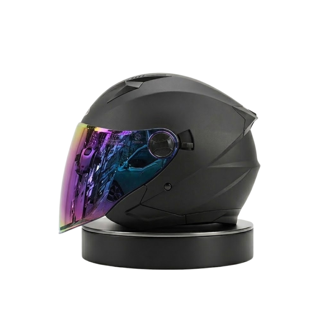 ORZ Premium avoin kypärä – Dual Visor Performance Edition - Meowbutter