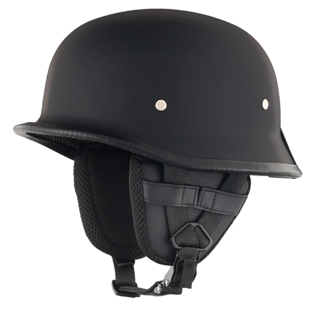 Vintage German Half Helmet | DOT Certified - Meowbutter