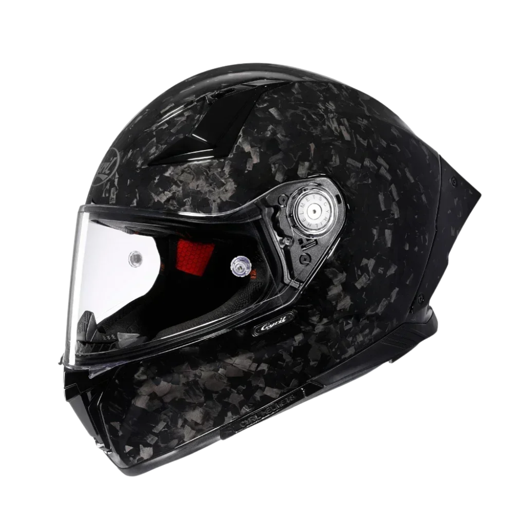 CYRIL R30S Carbon Pro helhjälm - DOT- och ECE-godkänd - Meowbutter