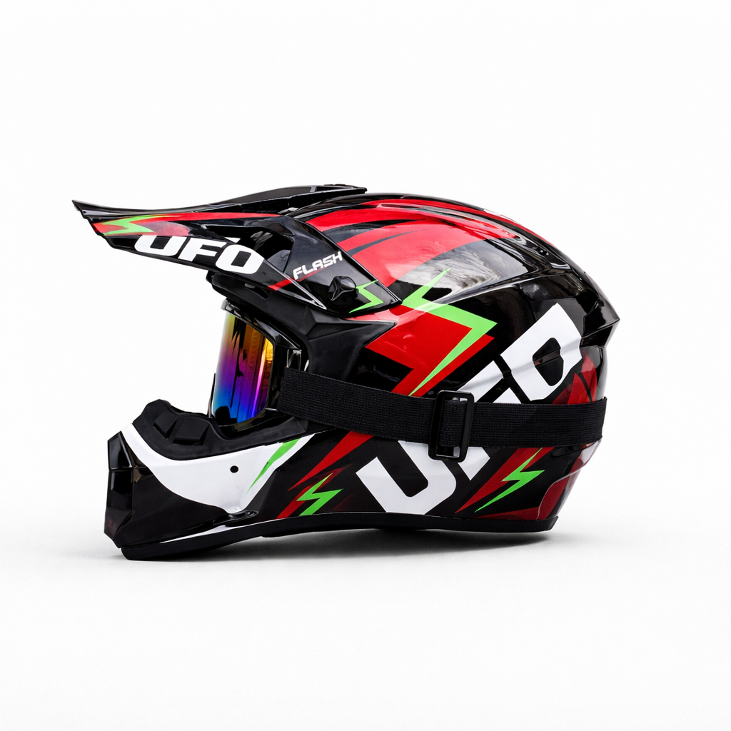 Casco Integral Off-Road de Motocross ORZ-126 - Meowbutter