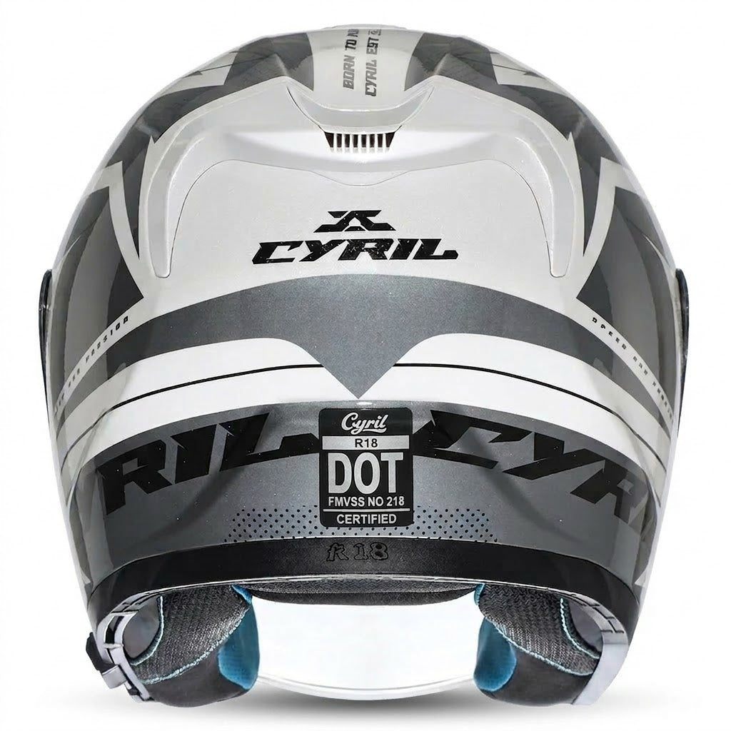 Casco IronRide Open Face con Doble Visera – Certificado DOT - Meowbutter