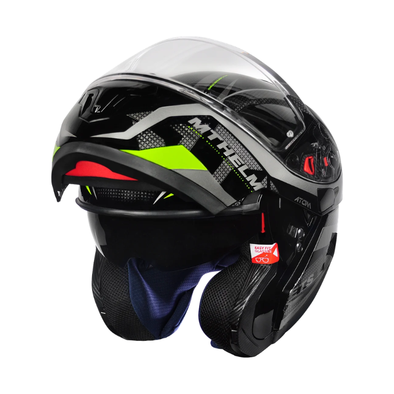 Casco MT Atom SV con doble visera abatible - Meowbutter