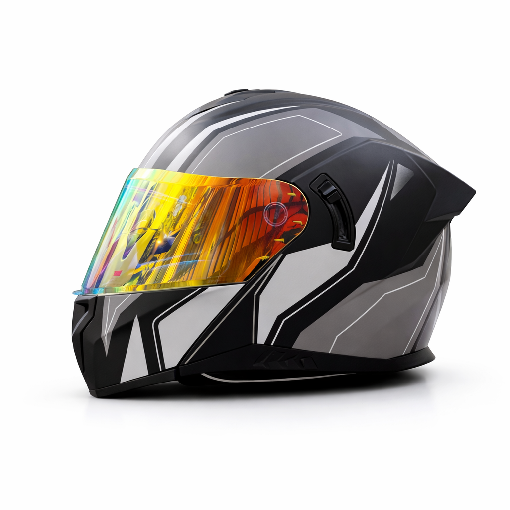 Casco Integral para Motocicleta ORZ-B16 – Certificado DOT y ECE - Meowbutter