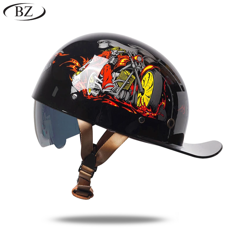 Casco Retro Premium Medio – Edición Signature - Meowbutter
