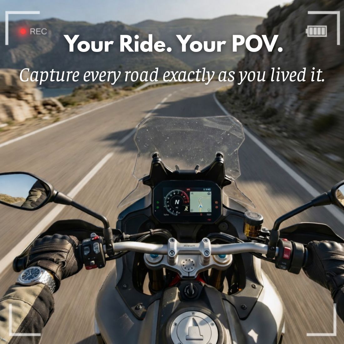Bikerzonez Moto POV Mini Camera | Handsfree Rijdcamera - Meowbutter