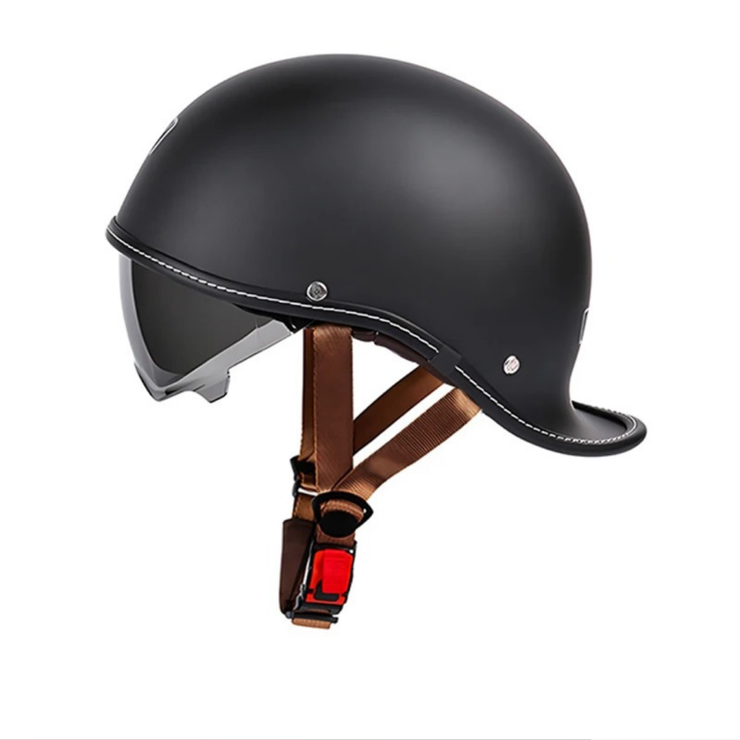 Casco Retro con Cola Levantada – Edición Vintage Cruiser - Meowbutter