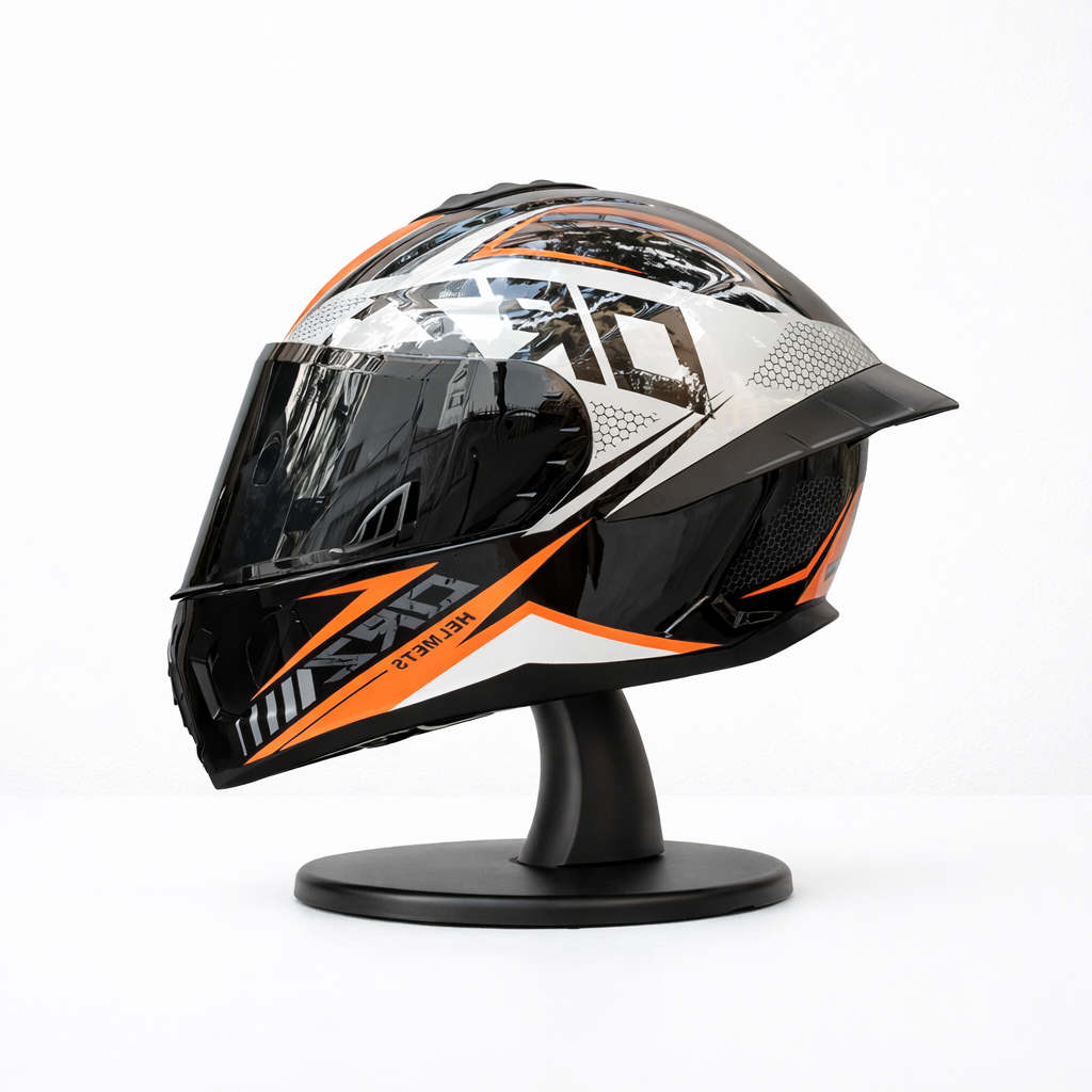 Casco Integral para Motocicleta ORZ-A03 – Protección para Todas las Estaciones - Meowbutter