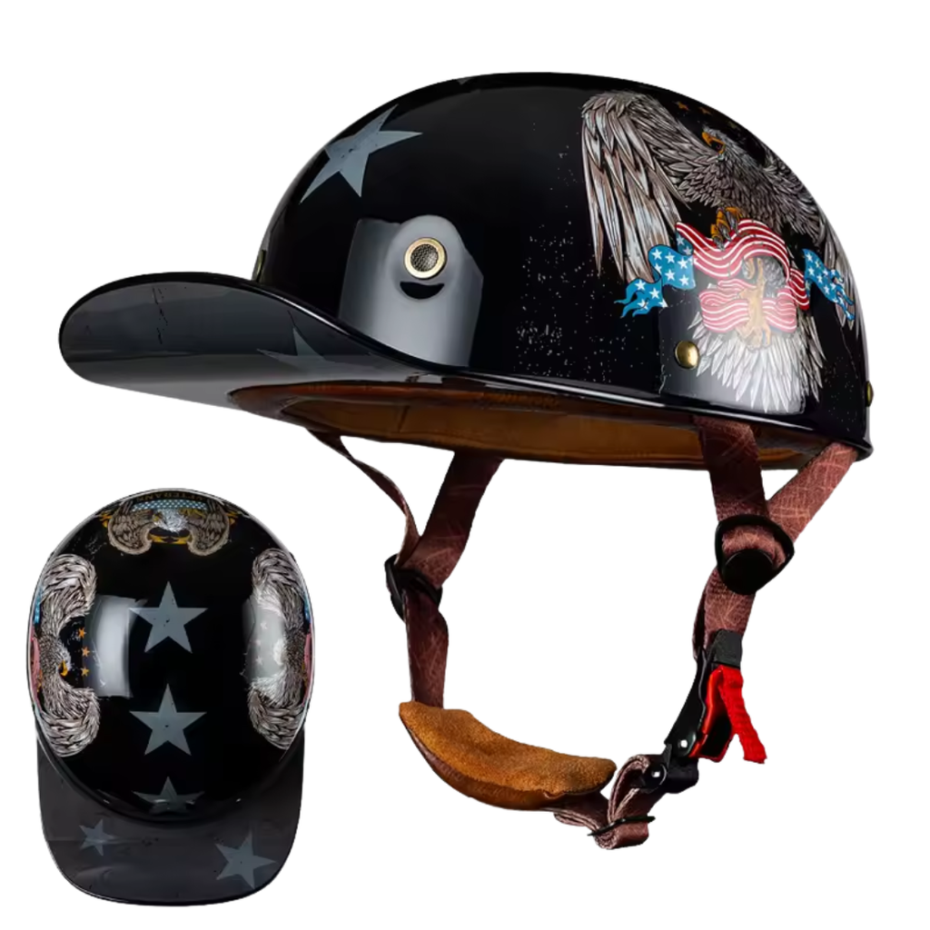 Casco Mezzo Retro Anni '90 – Stile Vintage da Strada - Meowbutter