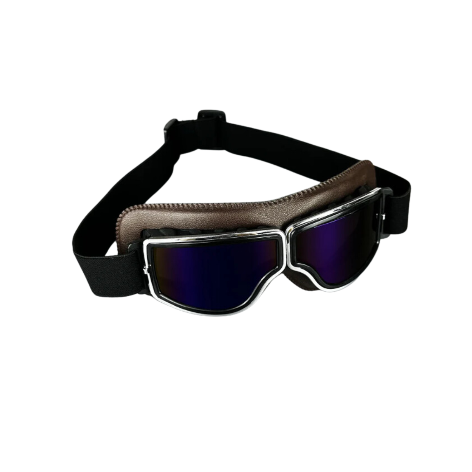 Vintage Leather Motorcycle Goggles - Meowbutter
