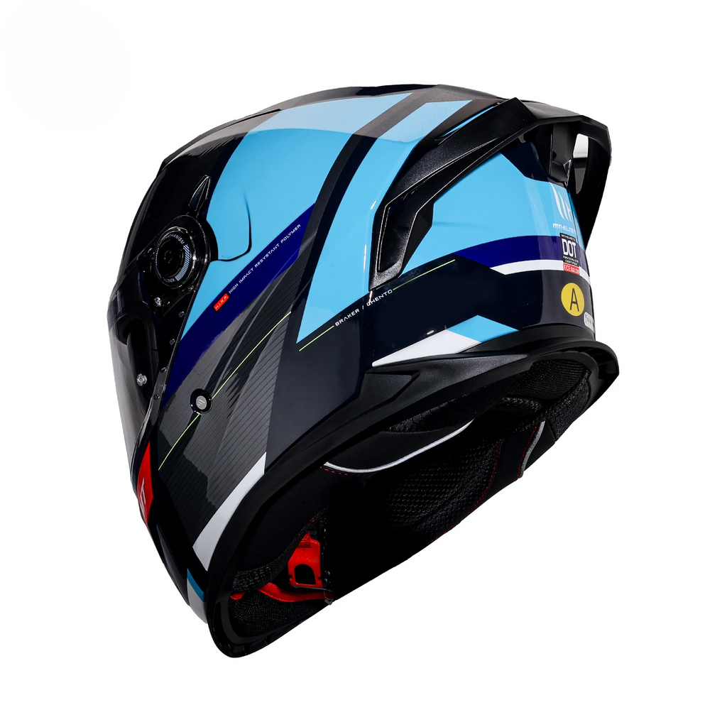 Casco Integral MT Braker SV de Doble Lente - Certificado DOT y ECE - Meowbutter