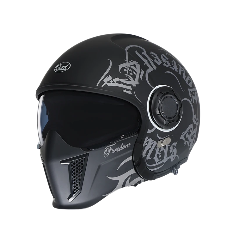 Casco modular vintage integral – Doble visor | Aprobado por DOT y ECE - Meowbutter