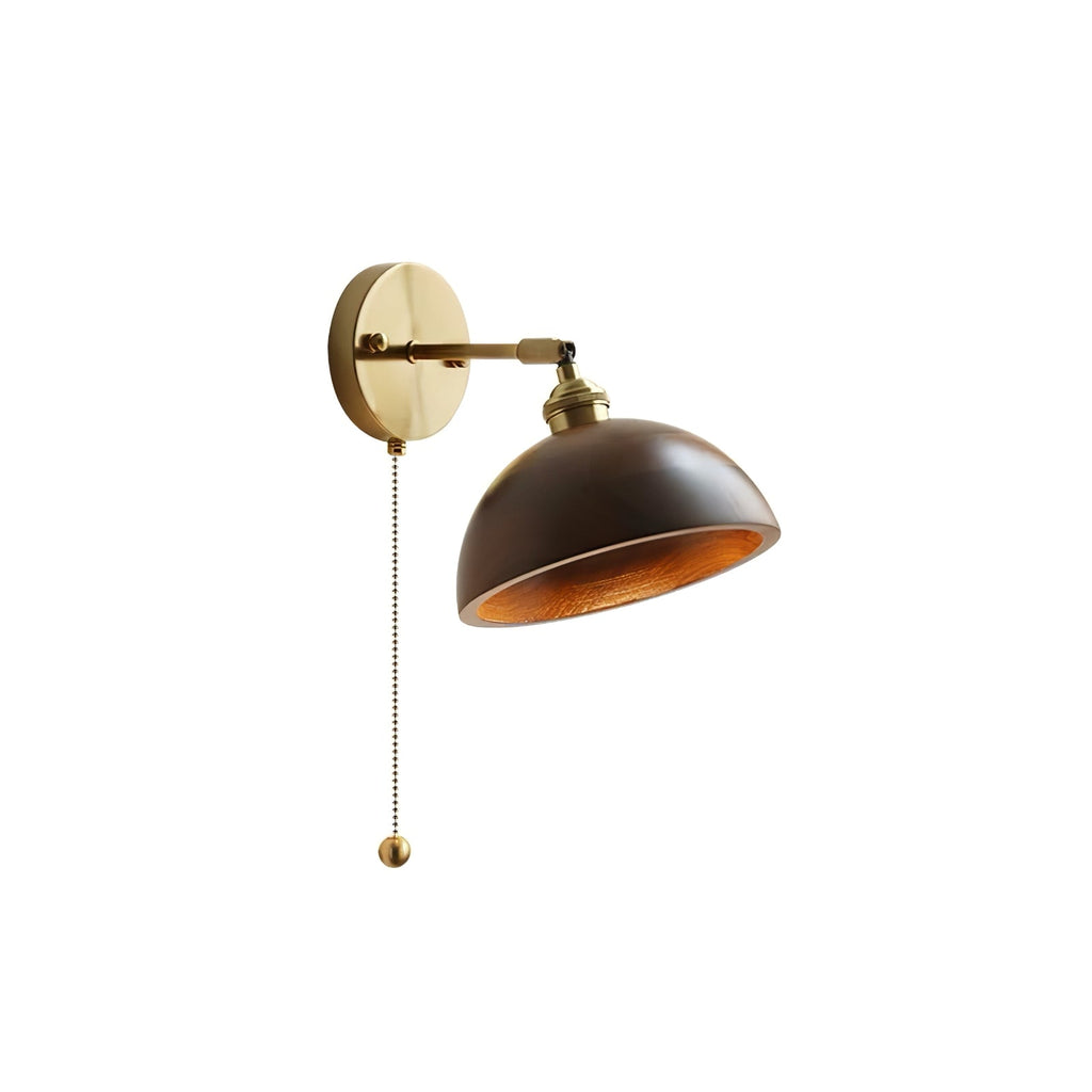 Kirrea Vintage Wall Lamp With Pull Chain Switch