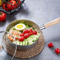 Elegant Stainless Steel Skillet for Versatile Cooking | meowbutter