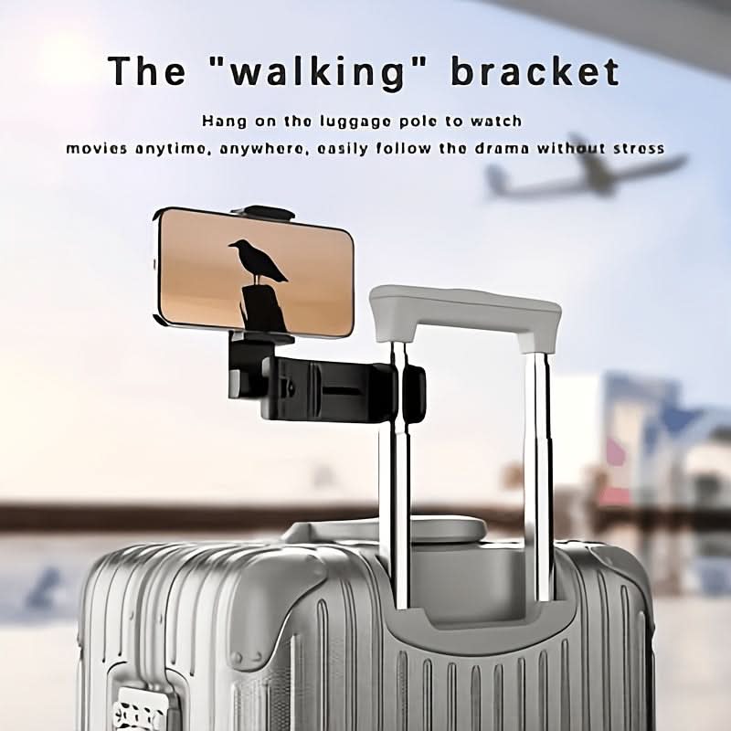 Suporte de Telemóvel Compacto 360° para Conforto em Viagens Aéreas | meowbutter