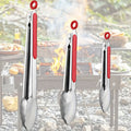 Stainless Steel Locking Kitchen Tongs | meowbutter
