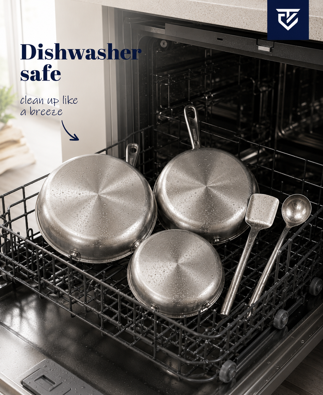 Premium Titanium Cookware Set Pro for Everyday Versatility and Lifetime Durability