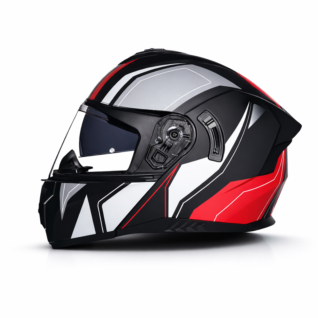 Casco Integral para Motocicleta ORZ-B16 – Certificado DOT y ECE - Meowbutter