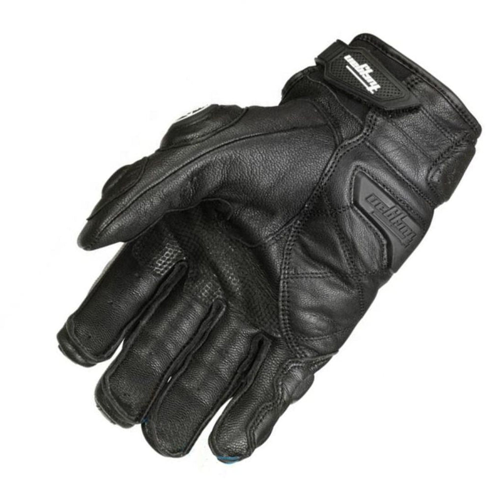 Guanti da moto BikerZonez™ in pelle corazzata – Protezione in carbonio per nocche | meowbutter