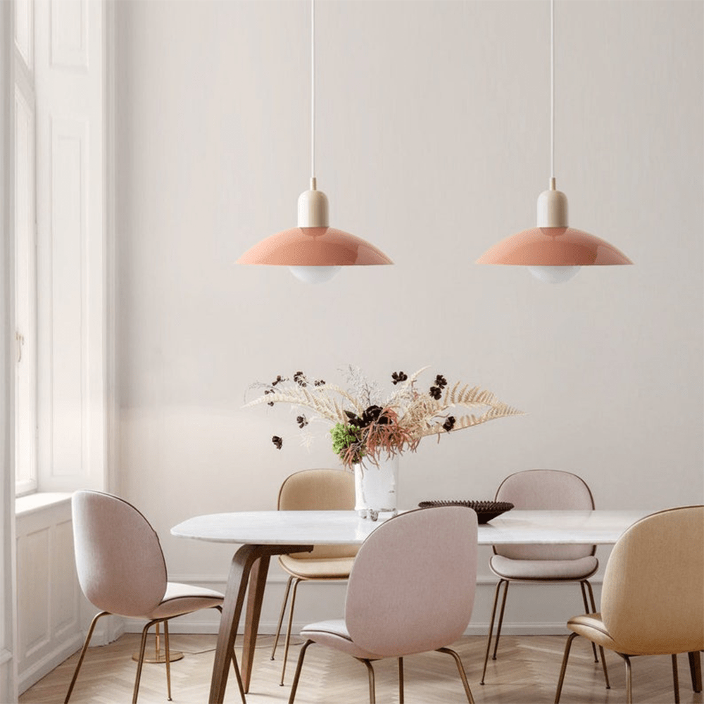 Macaron Bauhaus Pendant Light | Modern Colourful Ceiling Lamp | Meowbutter