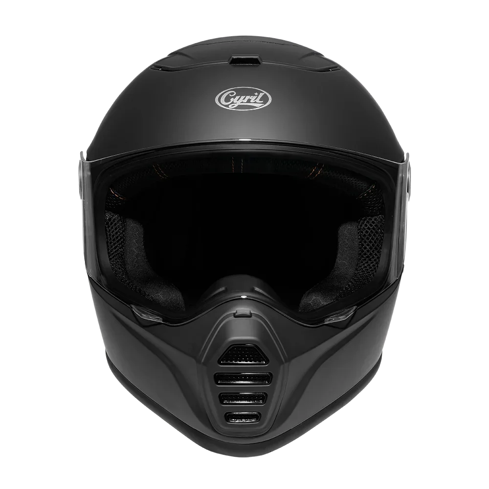 Capacete Integral Vintage RoadSpirit – Aprovado pela DOT e ECE - Meowbutter