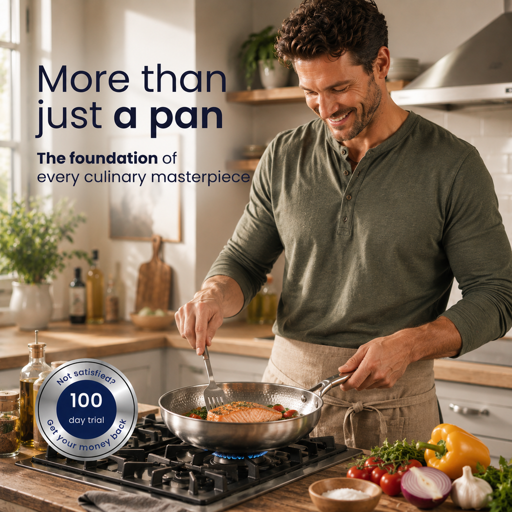 The Multi-Purpose Titanium Deep Pan (28cm)
