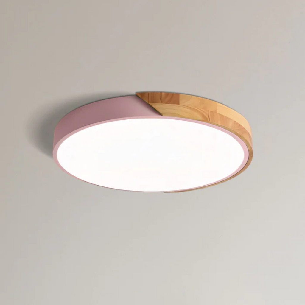 Lampada da soffitto a LED | Design moderno nordico in legno | Meowbutter