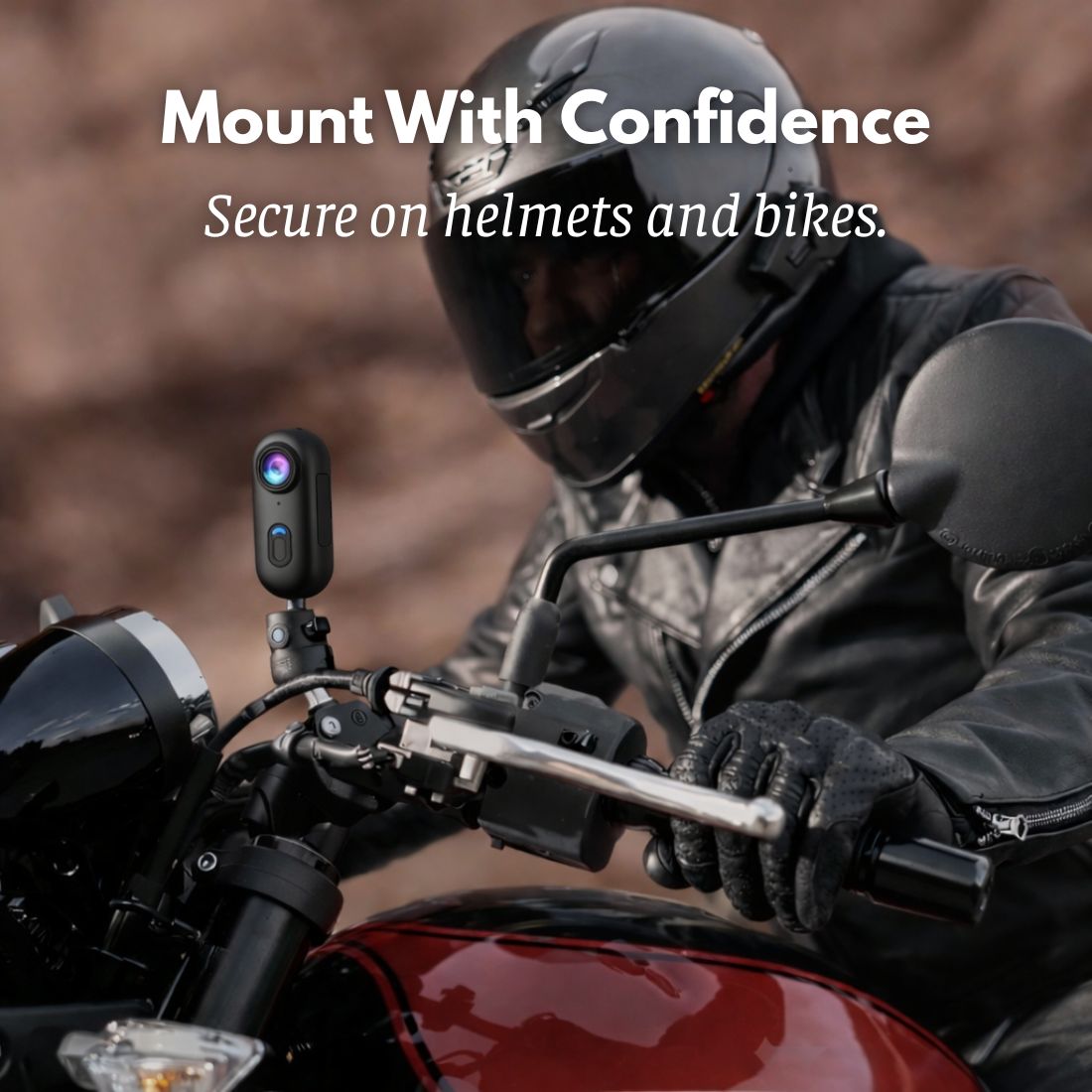 Bikerzonez Moto POV Mini Camera | Handsfree Rijdcamera - Meowbutter